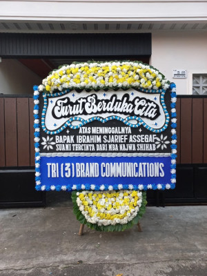 Papan Bunga Duka di Nias Utara
